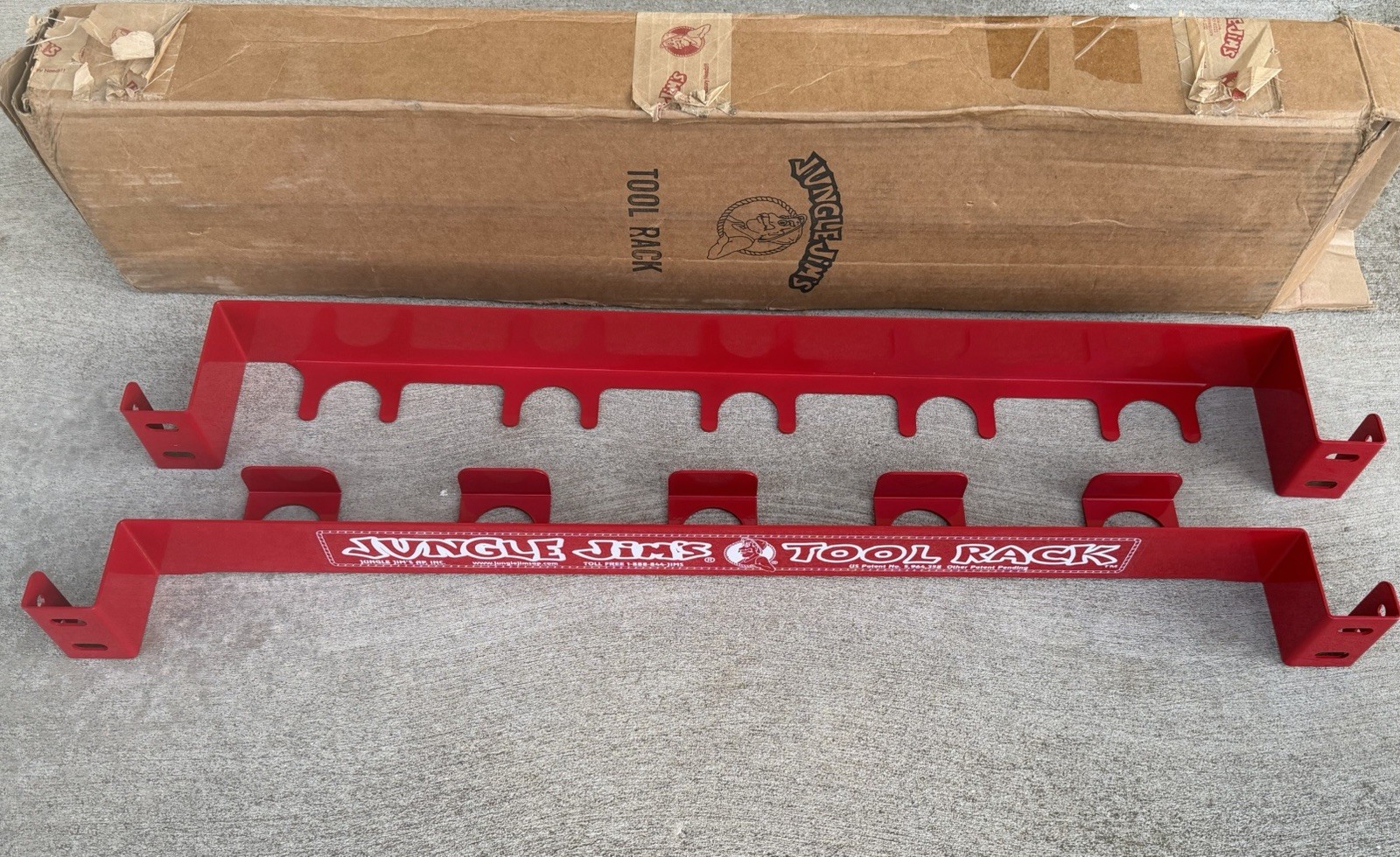 JUNGLE JIM’S TR-TOOL TOOL RACK ATTACHES TO 2TR 3TR 4TR TRIMMER HOLDERS