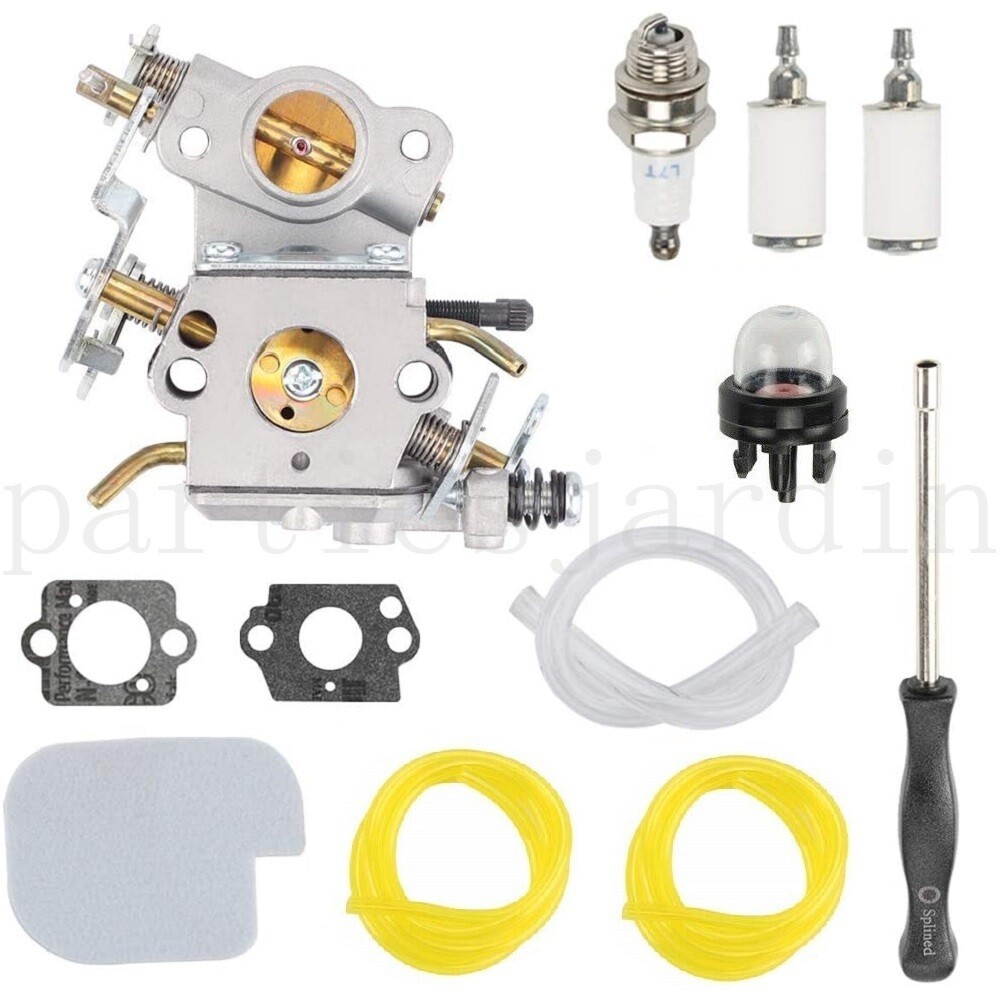Carburetor Air filter Kit For Poulan Wild Thing 18″ 40cc P4018WT Chainsaw
