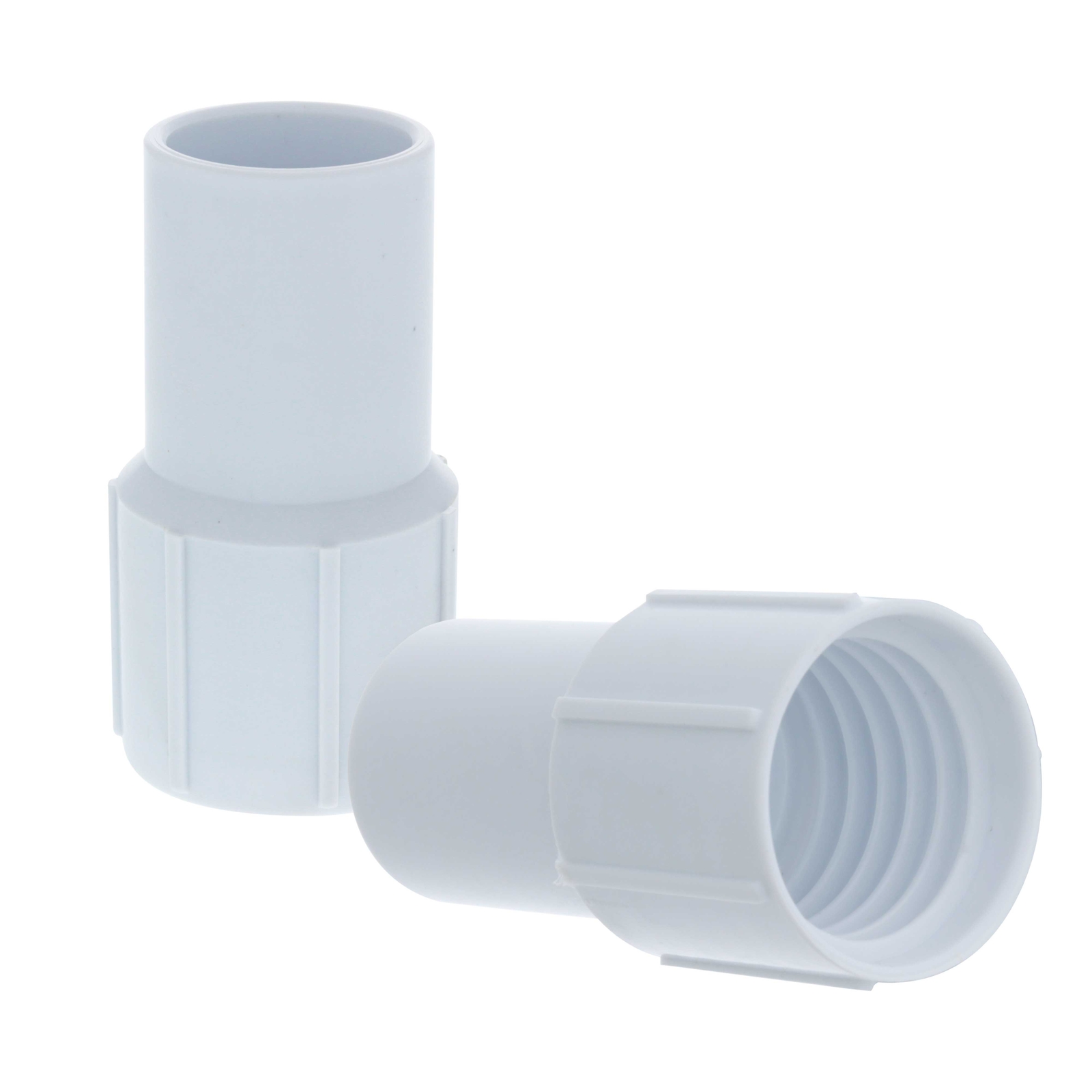 1-1/4″ Pool Hose Cuff, Swimming Pool Replacement Cuff Spiral-Wound Vacuum 2 Pack