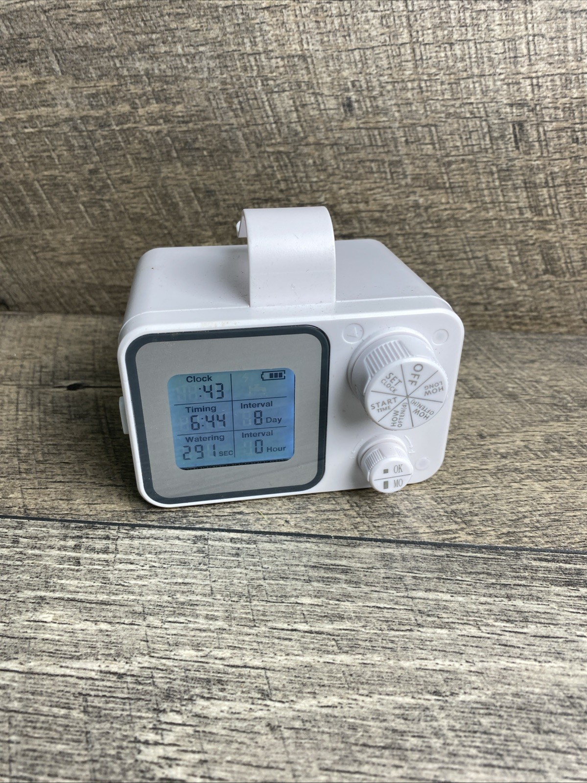 Smart Auto Irrigation Timer 1-30 Days,IPX4 Water Resistant,Anti-Siphon Feature