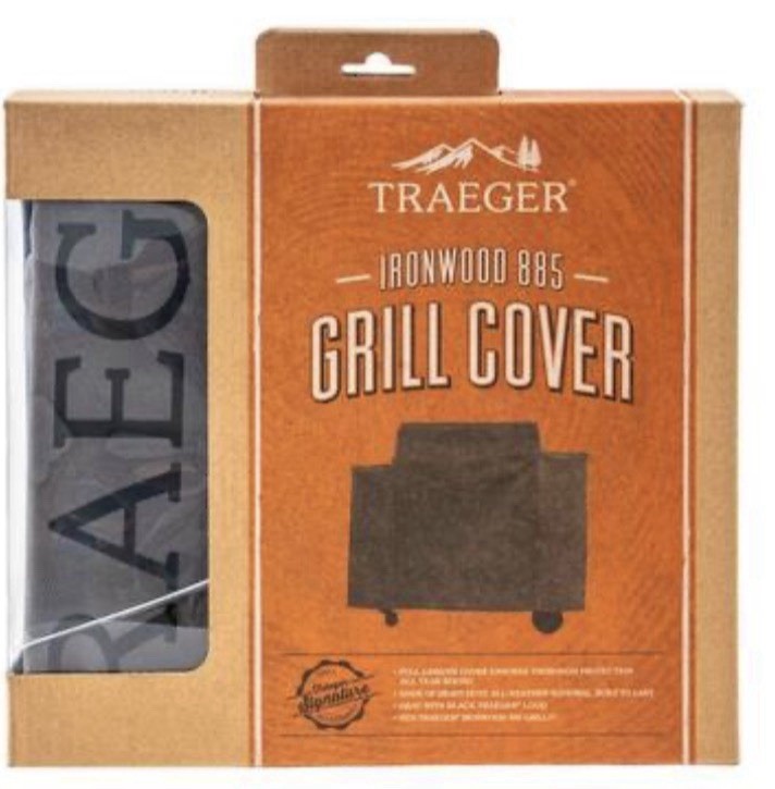 Traeger Ironwood 885 Grill Cover In Gray Model BAC513 New In Box