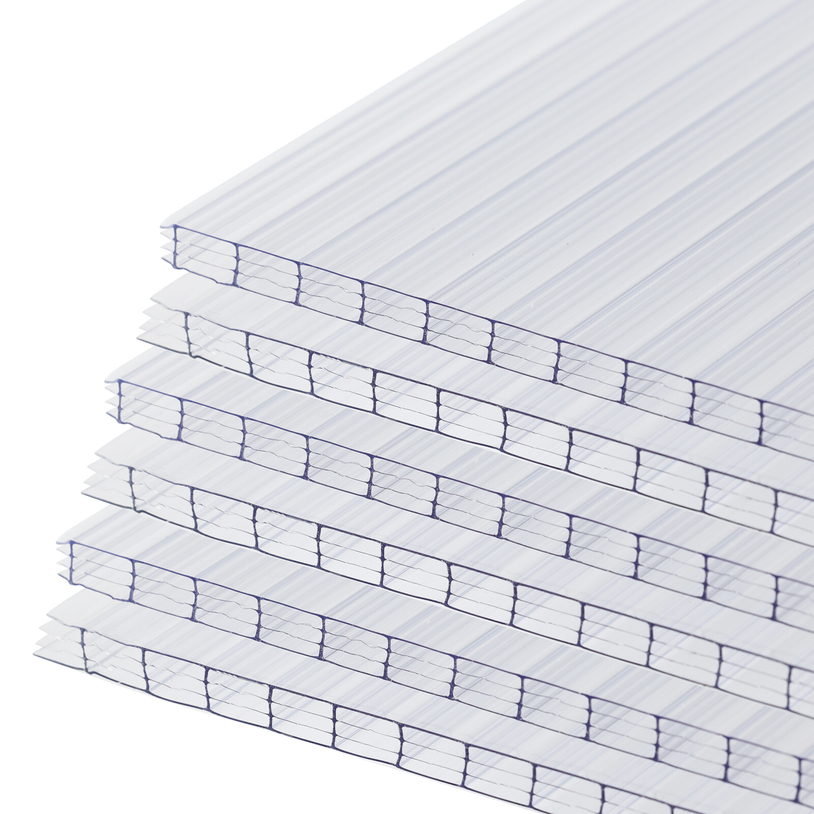 Aoodor 6Pcs 24” x 48” Polycarbonate Greenhouse Panels Waterproof UV Protected
