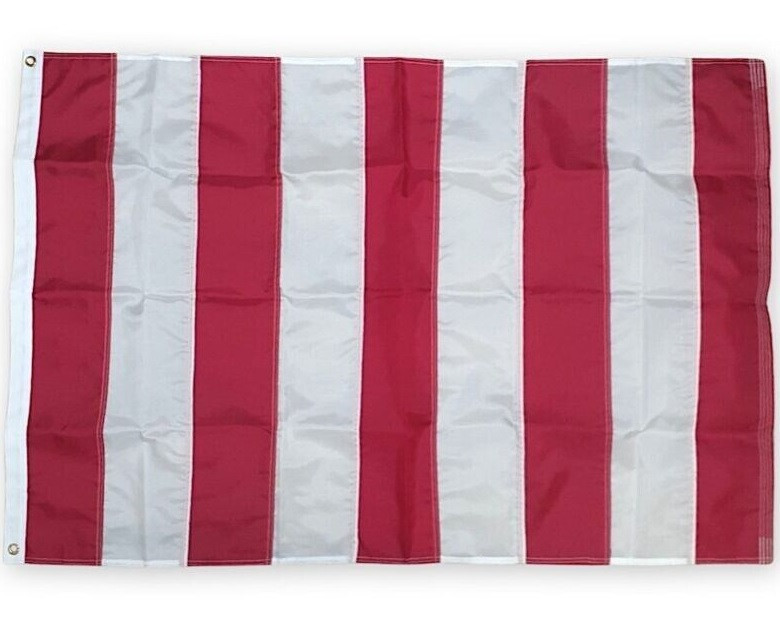 3X5 SONS OF LIBERTY REBELLIOUS STRIPES Embroidered SEWN 100% COTTON Flag
