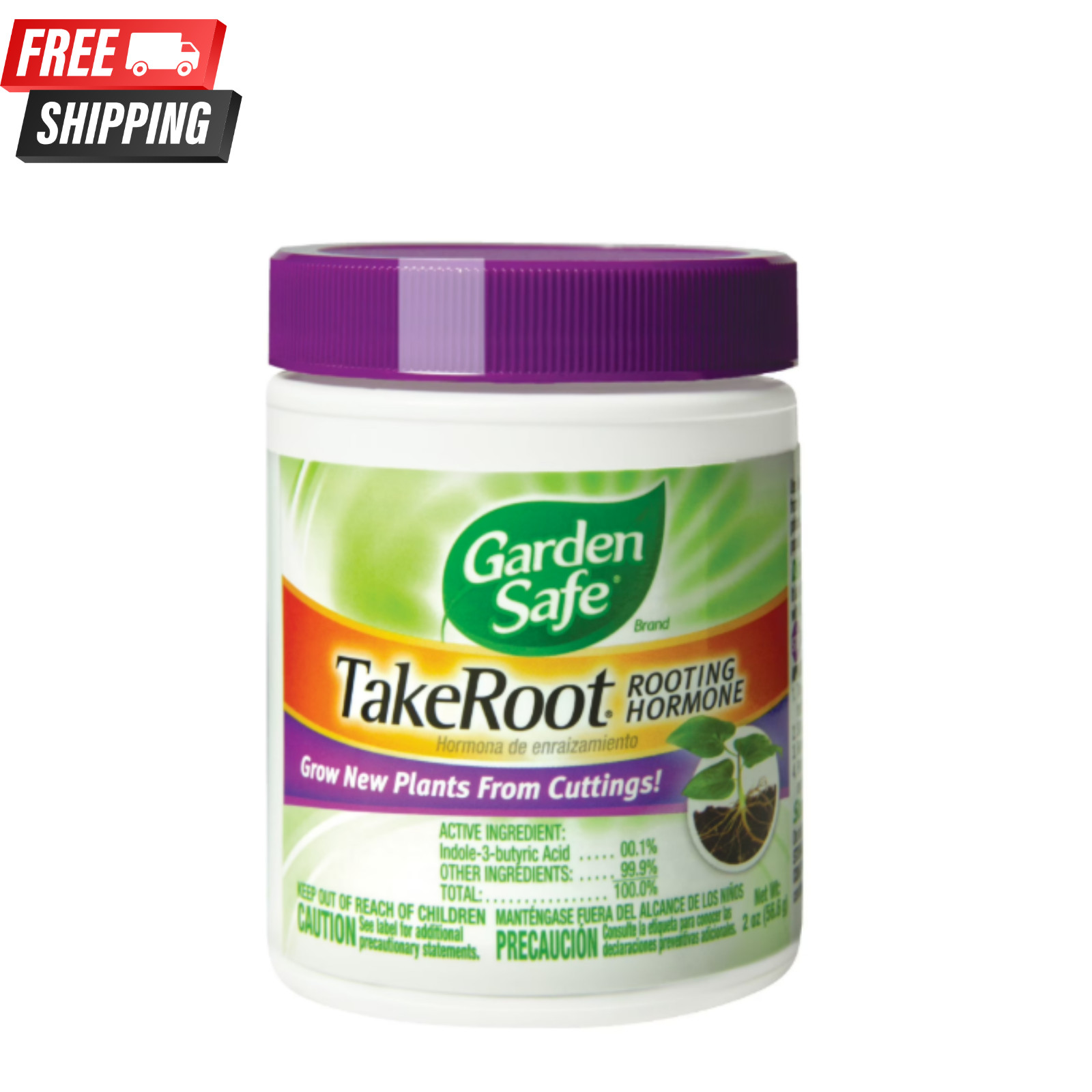 Garden Safe Take Root Rooting Hormone, 2-Ounce