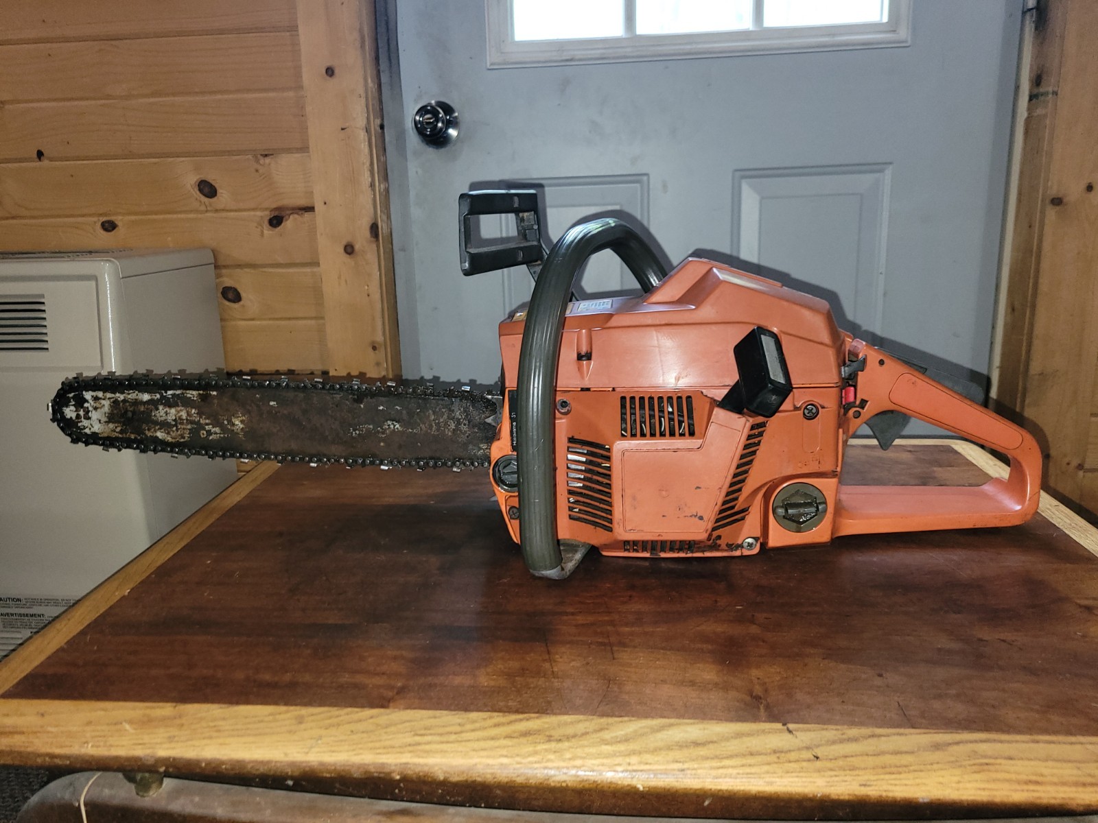 Husqvarna 51 Chainsaw With 16″ Bar And Chain Run Good Used Chainsaw