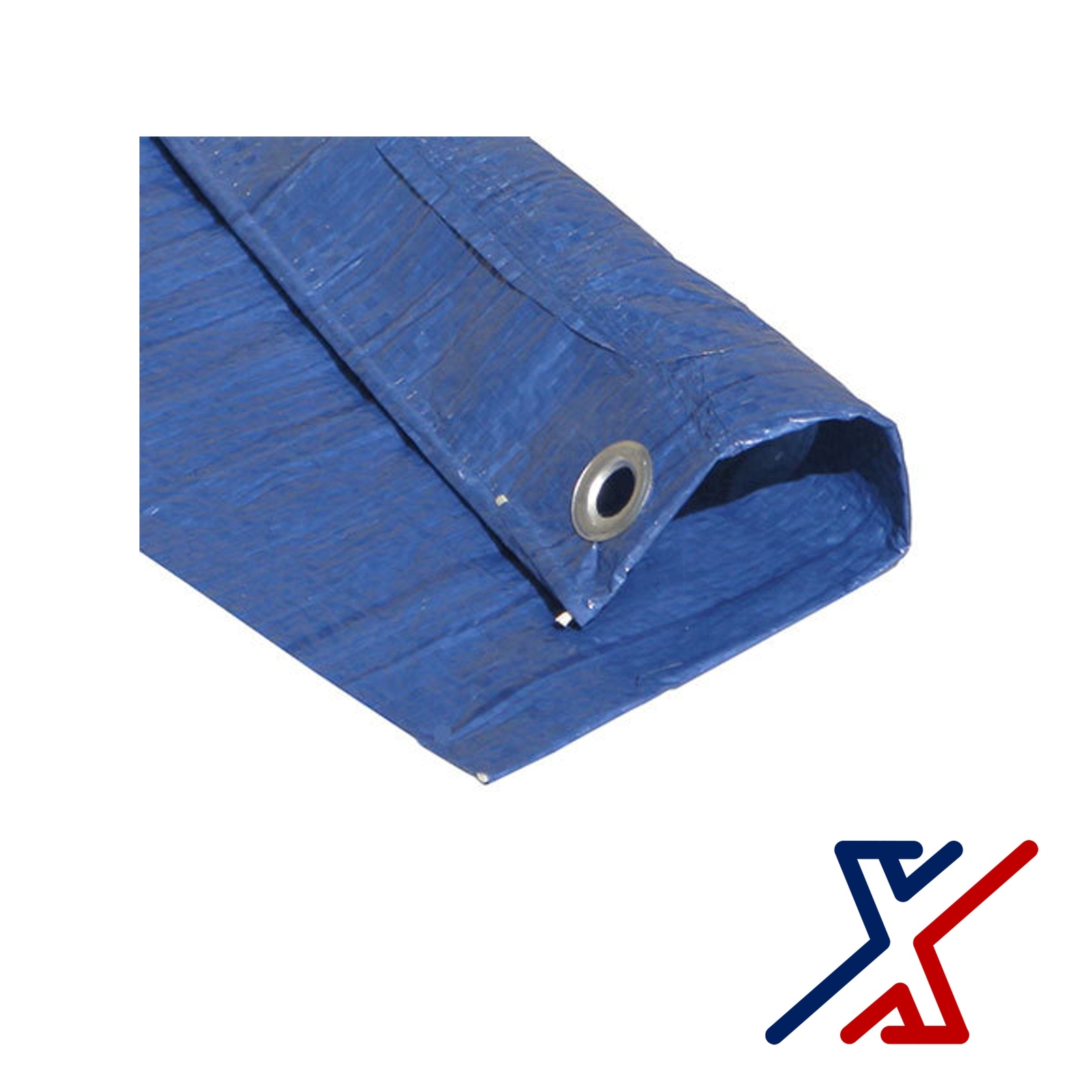 6 Mil Blue Color Heavy Duty Tarp / Canopy by X1Tools/Tarps (over 126 Sizes)