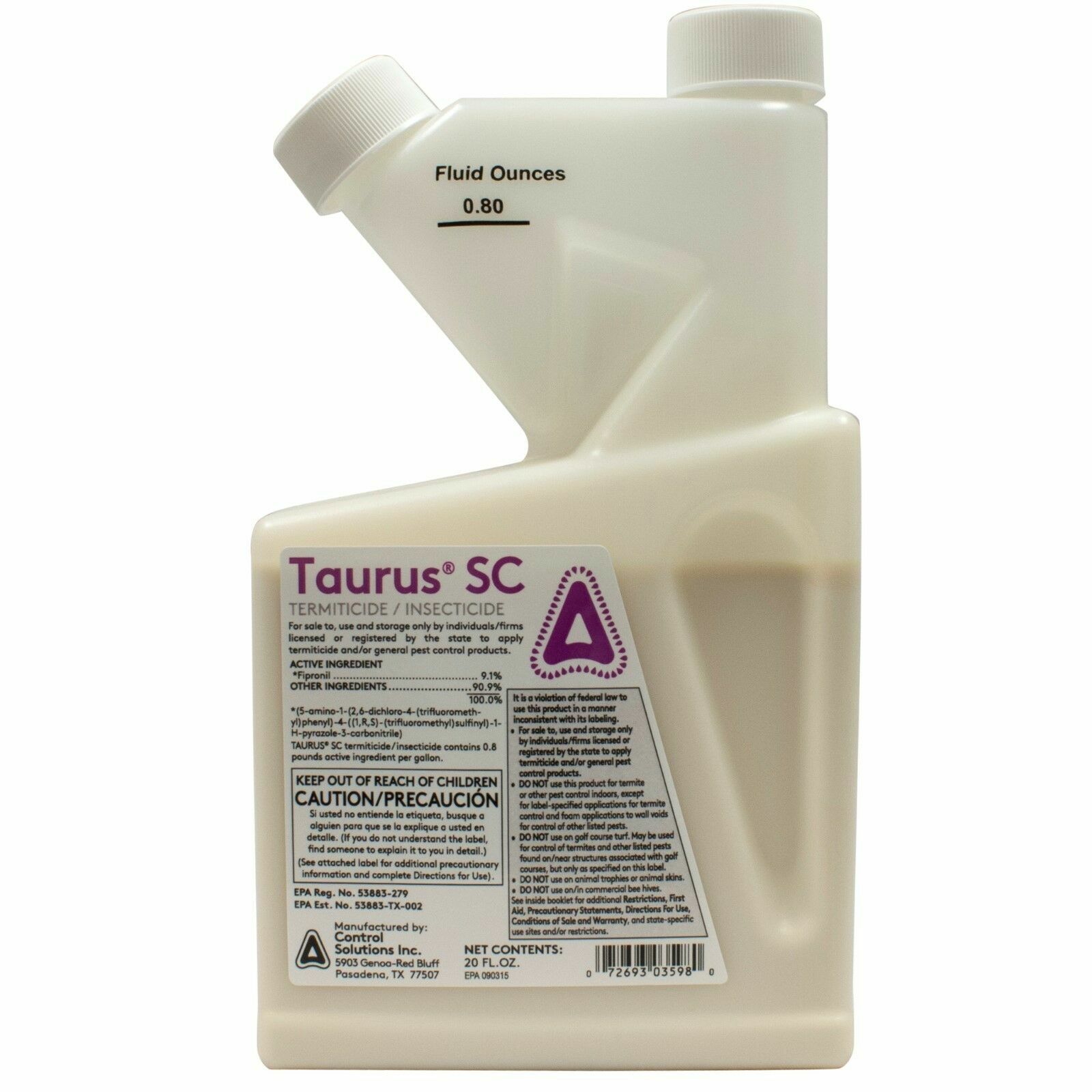 Taurus SC Termite Ant Insectide – Generic Termidor – PRIORITY 2 -3 DAY SHIPPING