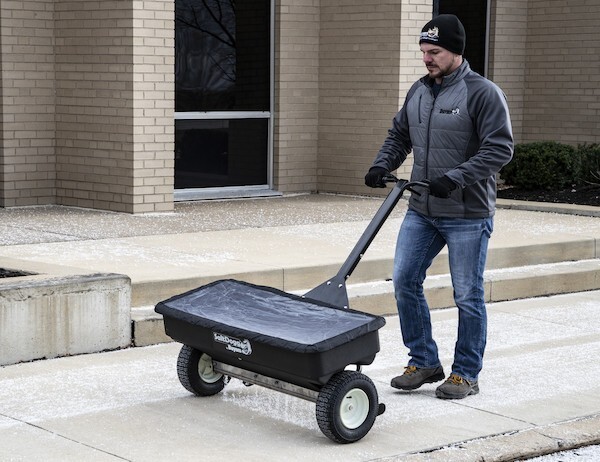 Buyers Products SaltDogg WB400 Walk Behind Drop Spreader