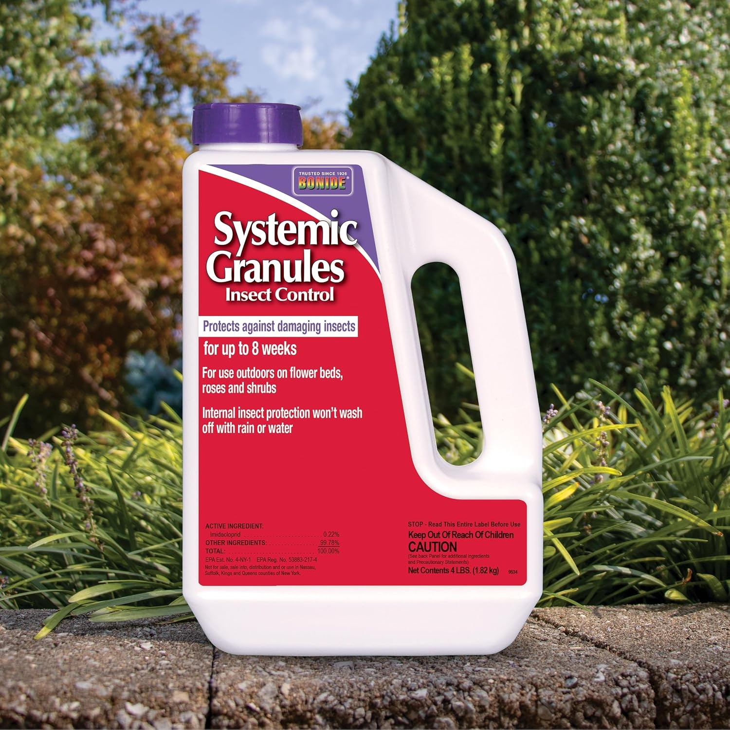 Bonide Insect Control Systemic Granules Ready-to-Use Water Resistant 4 lbs