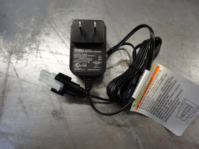 Toro Genuine OEM Wall Charger 136-9126 old part number 114-1588