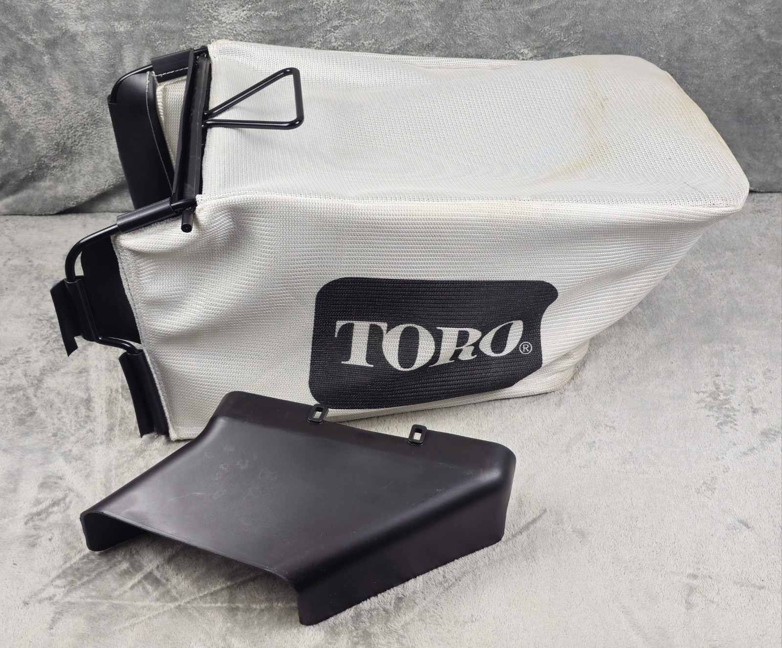 Toro Grass Bag Assembly Part Number 108-9792 Frame And Bag Used Good Condition