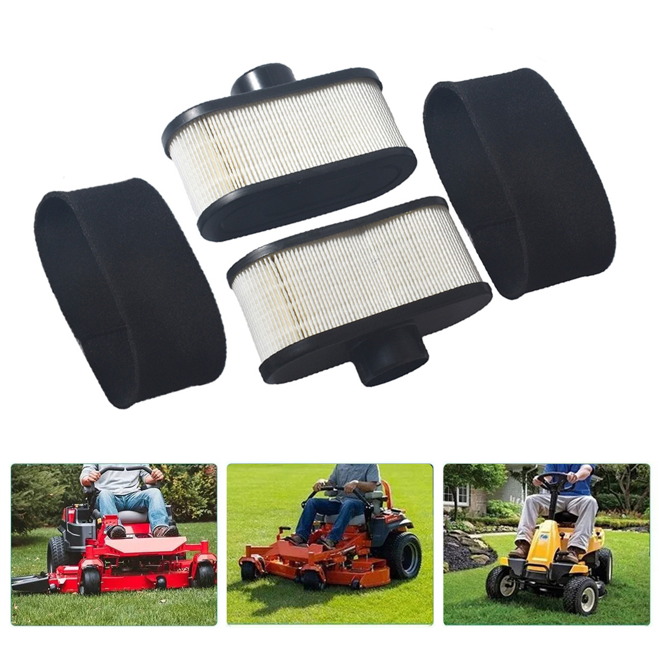 2Pack Air Filter 11013-0752 11013-0726 For Kawasaki FR651V FR730V FR691V