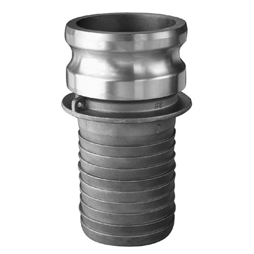 Aluminum Part E Male Adapter Hose Shank for Lay Flat & Suction Hose 1.5″,2″,3″,4