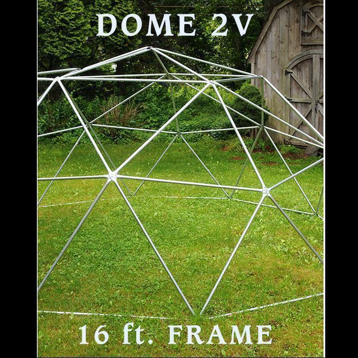 Geodesic Dome Frame 16 ft.-2V for Greenhouse
