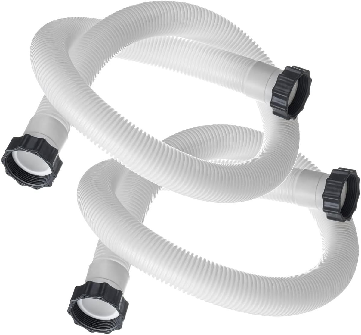 2Pack For Intex 1.5″ Diameter Accessory Pool Pump Replacement Hose – 59″ Long