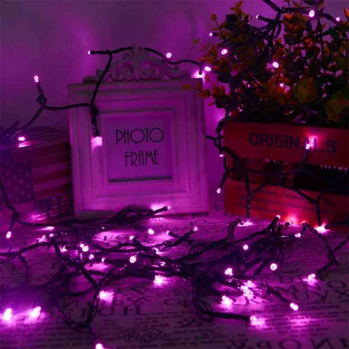 100 LED 39ft Solar Rope Tube Lights Waterproof String Light Outdoor Garden Lamp