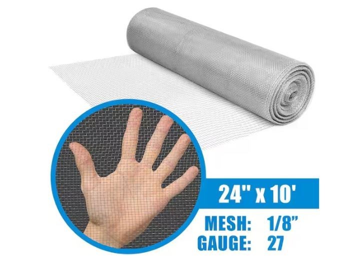 1/8 In. X 2 Ft. X 10 Ft. 27-Gauge Hardware Cloth